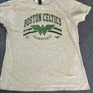 Boston Celtics DC ComicsWonder Woman Graphic Tee